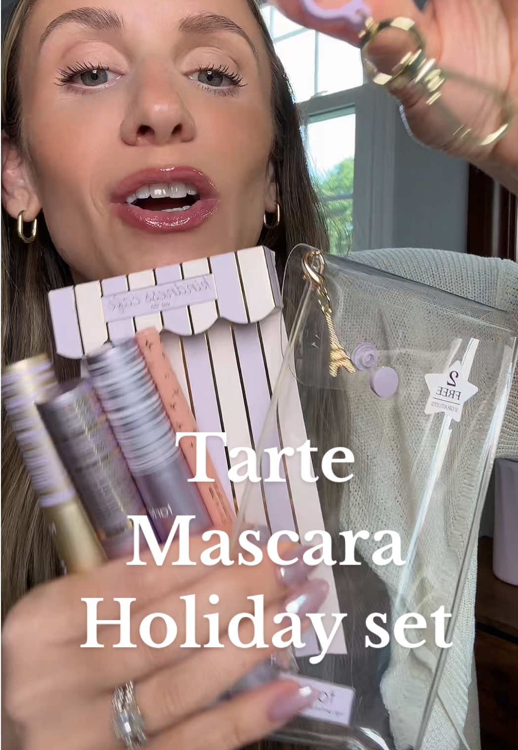 over $100 for only $41 🤯 @tarte cosmetics #tartelettetubingmascara #tartetubingmascara #tarteholidayset #holidaymakeupset #tartecosmetics 