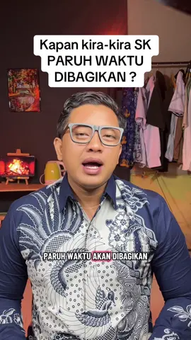 Kapan pembagian SK PPPK PARUH WAKTU ?  #ASN #pppk #pppkparuhwaktu  Oia untuk yang pengen batik seperti yang aku pake bisa dibeli di logo keranjang kiri bawah video ya (dari batik arkhanza dan keren banget )