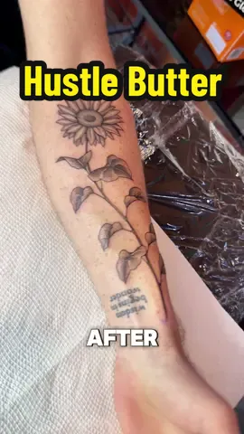 Best aftercare product for tattoos 👏🏼 #tattoo #tattoos #tattooartist #tattooideas #tattootiktok 