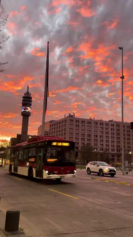 #atardecer #santiagodechile  #fyp 