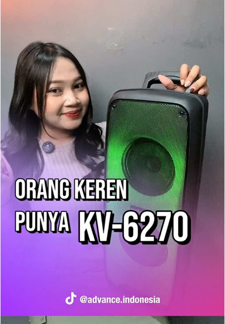 Speaker ngebass? Pilihan tepat nih gais, arsthetic lagi lampunyaa #speker #advanceindonesia #bass 
