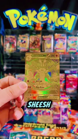 #tiktoklive #livehighlights #pokemoncards #pokemon #lucario congratulations Gold Mega Lucario 
