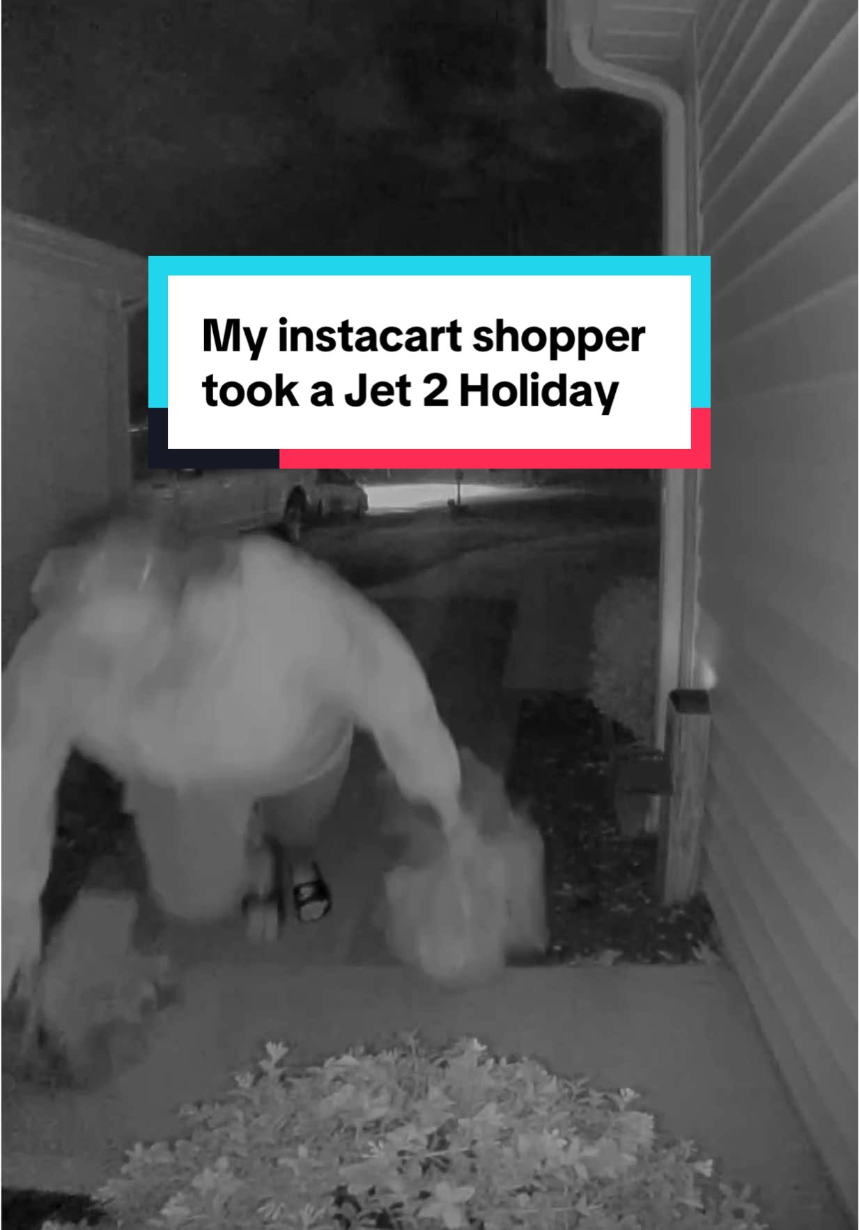 My Instacart shopper took a Jet 2 Holiday!! 😳😂 #jet2holidays #jet2holiday #viral #trending #fyp 