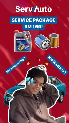 admin x rasa gurl complicated pun, cuma detail & high expectation utk kereta mmg wajib gituu 👍🏻 tulah ada servis pakej ServAuto untuk korang 💯 #ServAuto #minyakhitam #serviskereta #carservice 
