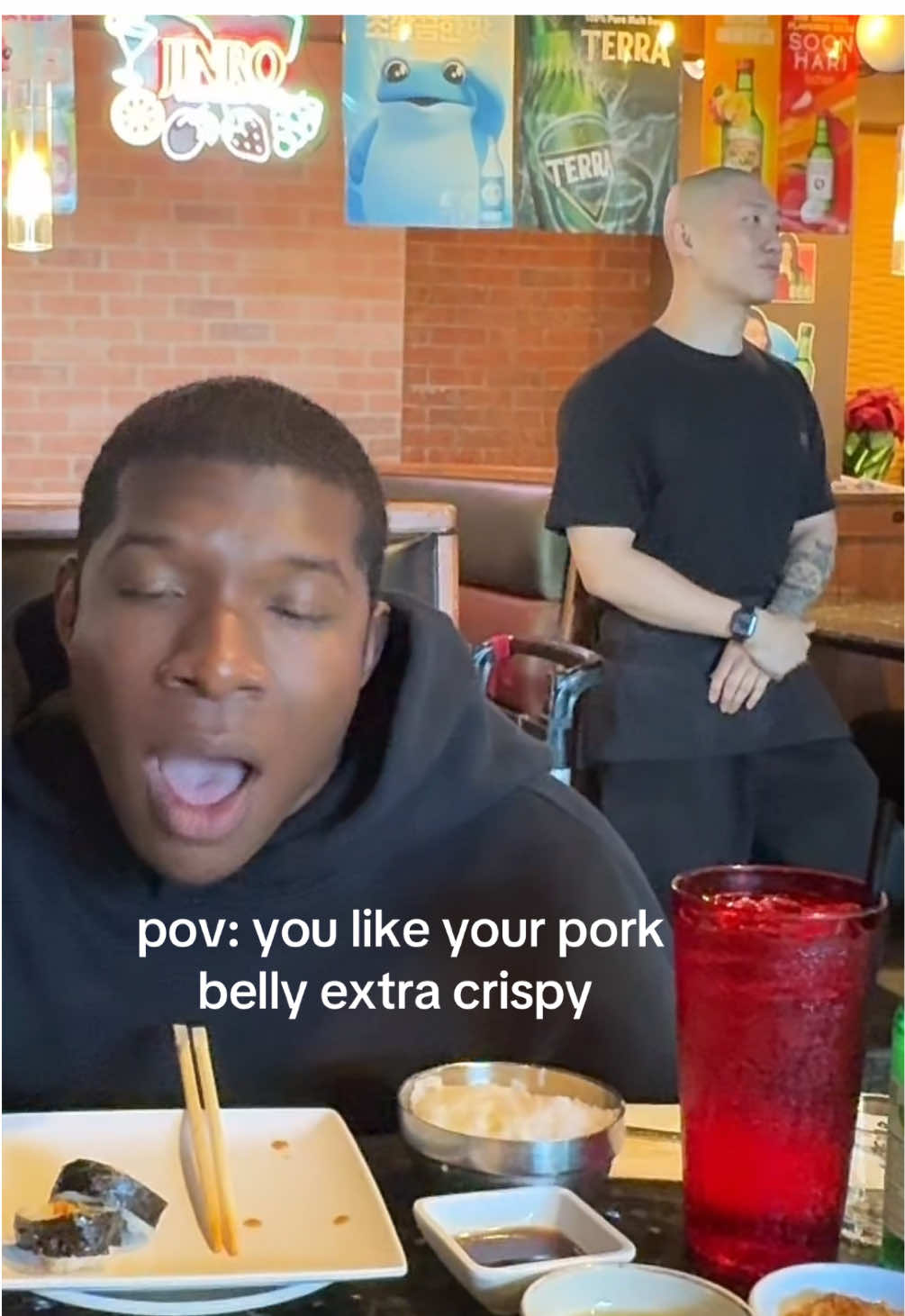 I HATE crispy pork belly lololol  but it’s all about @jer so we’re gonna do crispy pork belly 😭 #foodtok #seattle  #fyp #federalwaywa 