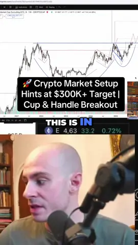 Based on the breakout, projections point toward a market cap run to over $300K levels. This could be one of the strongest signals yet that the next leg of the bull run is here. 🔥 👉 Do you think the pattern plays out? Comment below! #cryptocurrency #bitcoin #Stablecoins #CryptoNews #altcoins 