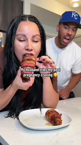 Just when he thought the cravings were gone! 🤣 #mexicantiktok #cravings #mexicanwife #mexicanfood #mixedcouple  