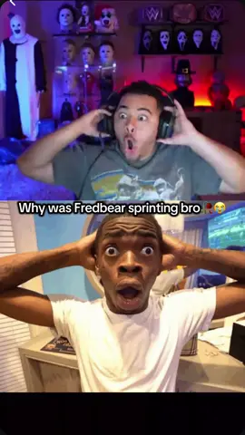 Fredbear wasn’t playing no games in this new Fnaf game😭#fnaf #fivenightsatfreddys #fredbear #fnaffangame #fangame 