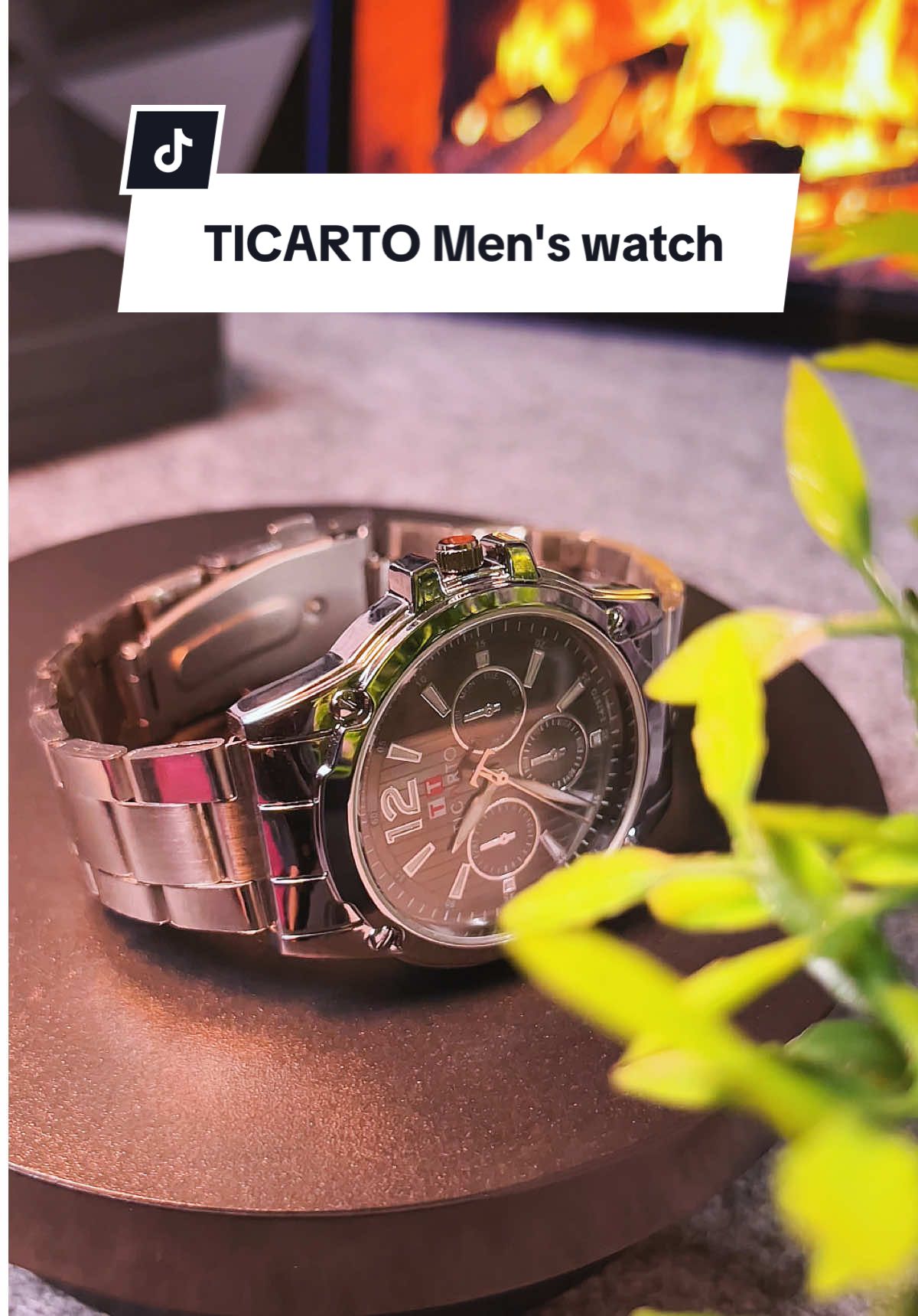 Relo for men na pang-gift ba hanap mo? Eto men's watch from Ticarto na stainless steel at waterproof na relo. #menswatch #relo #watchformen #mensfashion #giftforhim 