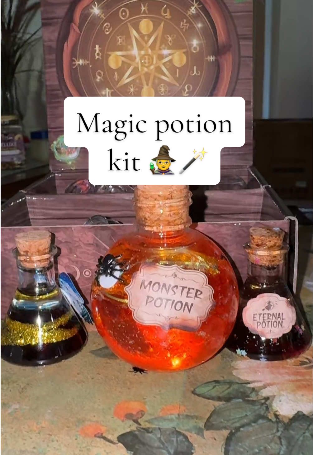 Making Halloween fun like the 90s for my kids and this was so much for BOTH of us👻✨🧙🪄 #magicpotion #wizard #christmasgiftideas #kidstoys #kidsactivities 