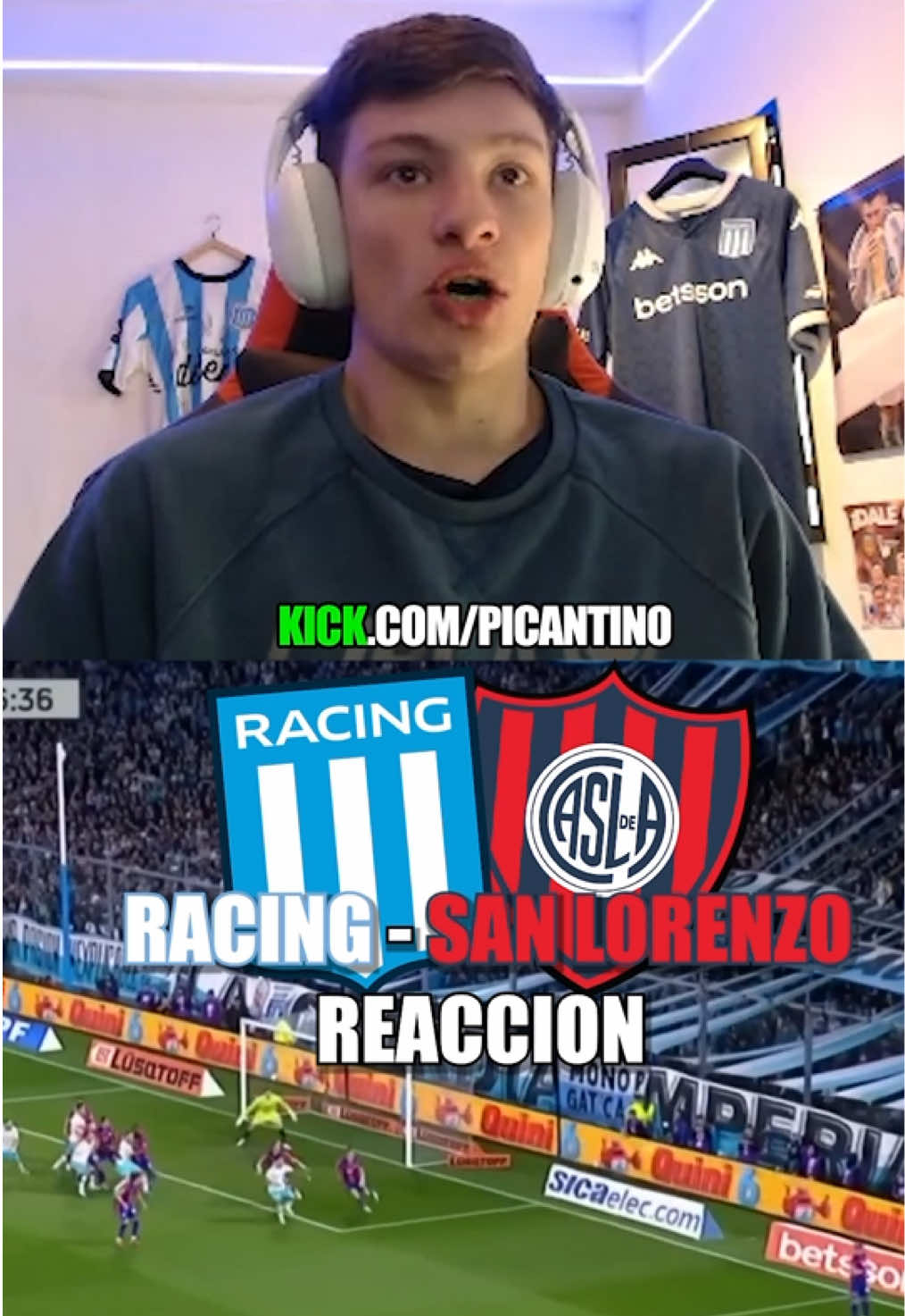 Ganó Racing. Cambiamos la formación pero, seguimos siendo débiles de cabeza.  #racing #sanlorenzo #colombo #almendra #solari 
