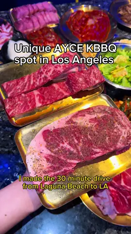 Unique All You Can Eat Korean Barbecue in Los Angeles🔥 @moodaepo_la  📍3014 W 7th St, Los Angeles, CA 90005