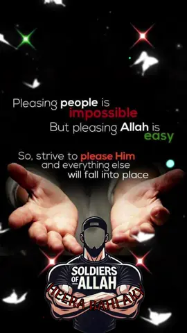 Pleasing people is impossible
