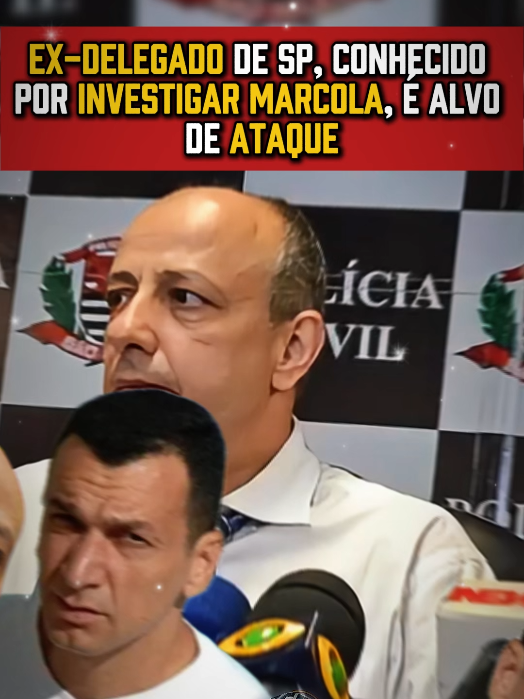 Ex-delegado Ruy Ferraz Fontes que investigou Marcola sofre atentado em SP #crime #marcola #ruyferrazfontes #delegado