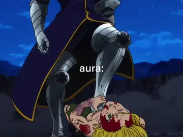 Escanor aura🔥☠️🔥#nanatsunotaizai #escanor #estarossa #anime #badassanimemoment 