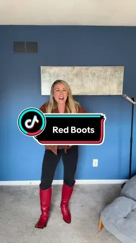 Lots of holiday parties coming up… oh my! Red boots… if you want the double takes. Other color options available if you don’t! #fashion #fallfashion #TikTokShopFashion 