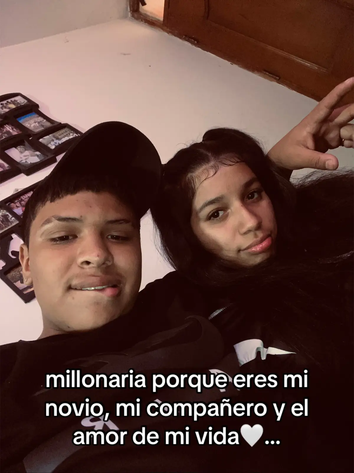 mi gordito, a pesar que nuestra relación sea muy difícil siempre estamos juntos!🤍#paratii #novio #teamo 