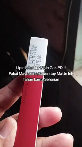 Maybelline Superstay Matte Ink #fyp #lipstik #maybelline #