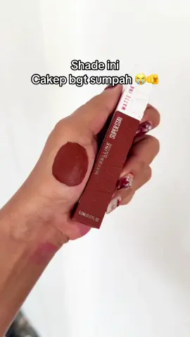 Yg di pegang 530 warrior #maybelline #wearemaybelline #lipmatte 