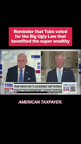 Tubs voted for the Big Ugly Law and now he’s saying we need to start thinking about the American taxpayer?? Don’t believe this man. #alpolitics 