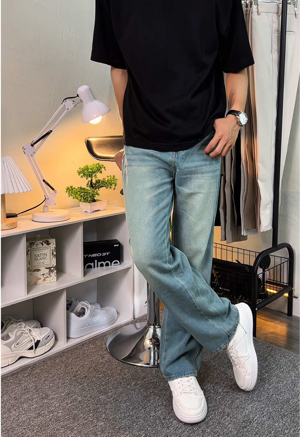 emang se keren itu jeansnya #jiniso #jinisoemangkeren #jeanspria #outfitcowok 