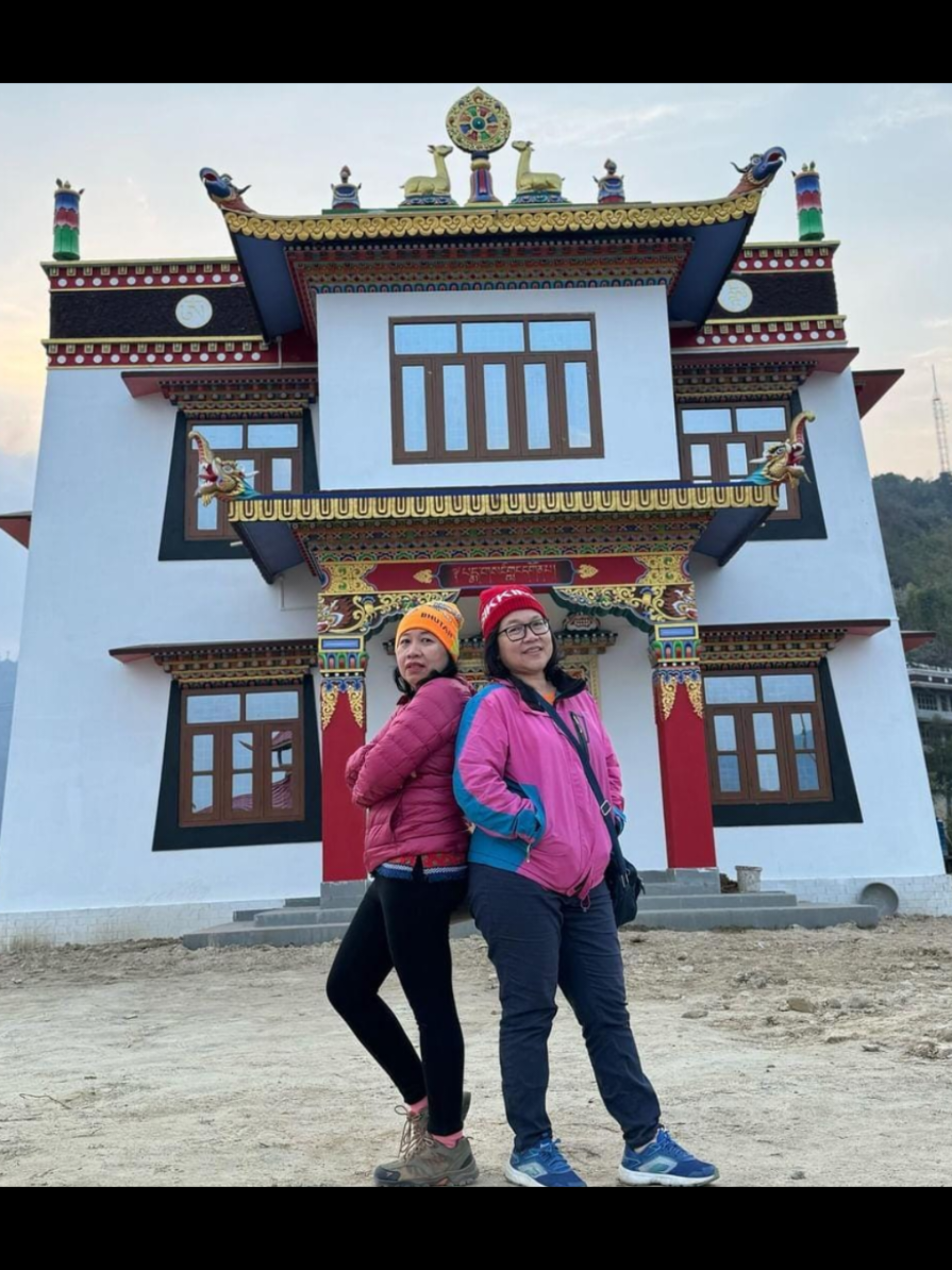 Small Temple in Bomdila, Arunachal Pradesh, NE India #mytripjustpackandgo #mytripgoestoarunachalpradeshapril2024 #bomdila #northeastindia🇮🇳 