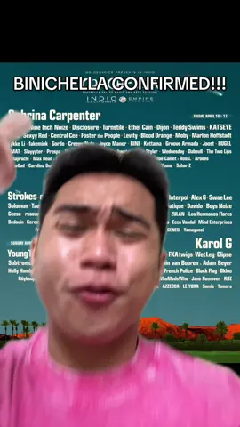 GRABE @BINI PH I AM LEGIT SHAKING THIS IS SO MAJOR! ANG LAYO LAYO NA NG NARATING NINYO AND YOU DESERVE ALL OF THIS. #coachella #bini #bloom #binichella 