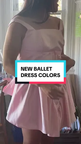 This ballet dress was from my SS24 collection, look 1 and I’m so excited to offer it one last time for preorder and with 3 new colors 💋 please sign up for my newsletter so you don’t miss it! #dressmaker #princesscore #balletcore #queertok #femmetok 
