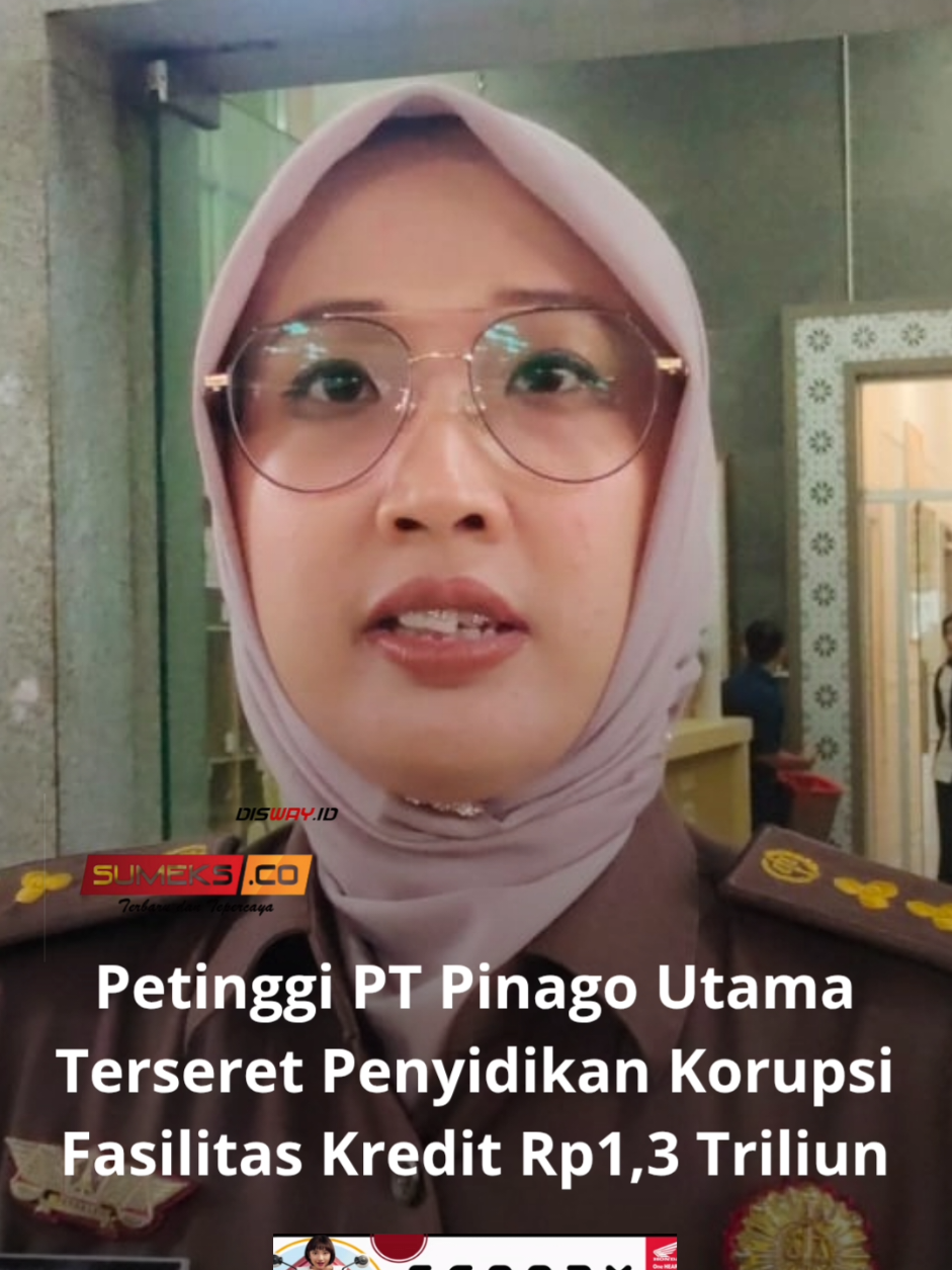 Kasus dugaan korupsi pemberian fasilitas kredit yang berpotensi merugikan keuangan negara hingga Rp1,3 triliun semakin melebar. Kali ini, sejumlah petinggi PT Pinago Utama Tbk ikut terseret dalam pusaran penyidikan yang tengah ditangani bidang tindak pidana khusus Kejaksaan Tinggi (Kejati) Sumatera Selatan. Baca Selengkapnya klik artikel diatas . . . #ptpinago#sumsel#viralpalembang #tiktokberita #fyp