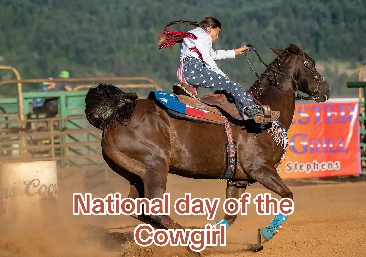 Lots of grit, fails, hardwork, heartbreaks, wins, long days, and heart. Cowgirls are a different breed. Proud of my cowgirls 🤎 #nationaldayofthecowgirl 