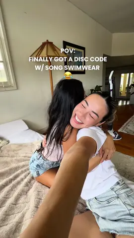 This was niceeeeee 🥹  I genuinely LOVE getting codes for brands that I love!  This is Song Swimwear - they don’t have TT, but you can find them on IG under Songswimwear_hawaii. My discount code is YOHANA for 15% off 🤑 