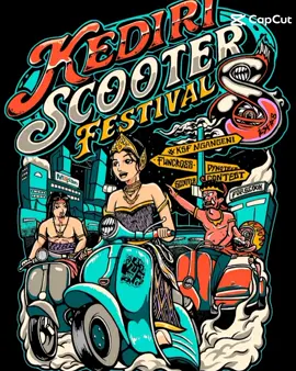 gasskann .hadir dan ramaikan ✌️😃👍 Kediri Scooter Festival  #KSF8 