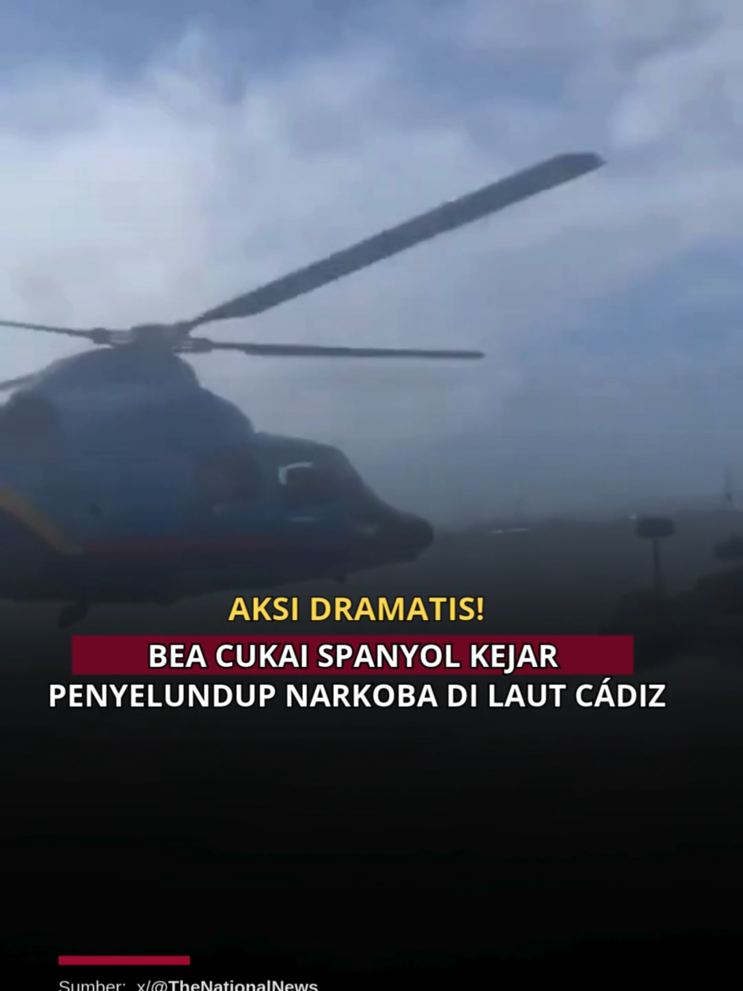 🚤💨 Aksi Dramatis di Laut Lepas Cádiz! Petugas Bea Cukai Spanyol terlibat pengejaran berkecepatan tinggi melawan penyelundup narkoba yang nekat kabur dengan perahu di perairan lepas pantai Cádiz. ⚡ Dengan manuver cepat, aparat berhasil mengejar dan menggagalkan upaya penyelundupan, sekaligus mengamankan para pelaku. 🔥 Laut jadi saksi adu nyali antara aparat vs penyelundup! -muti #aksi#film#AksiDramatis #pengejaran #BeaCukaiSpanyol #Cádiz #DrugSmuggling #HighSpeedChase #LautLepas #AduNyali #BreakingNews #InternationalNews #CrimeNews #ViralNews #terkini