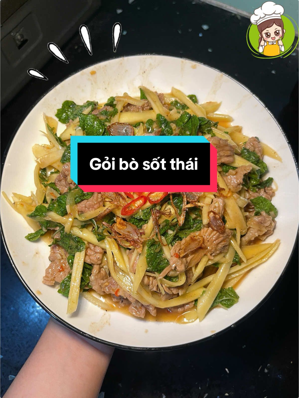 cứ cái đà này không biết còn nấu được mấy bữa nữa đây 🥹 #comnha #comnhangonnhat #goibosotthai #homnayangi #monngonmoingay 