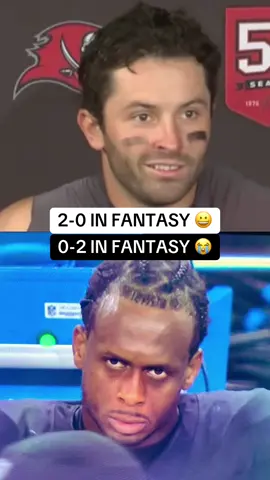 How’s your fantasy squad thru 2 weeks fam? 😭🙏 (@NFL) #nfl #football #fantasyfootball #genosmith #baker 