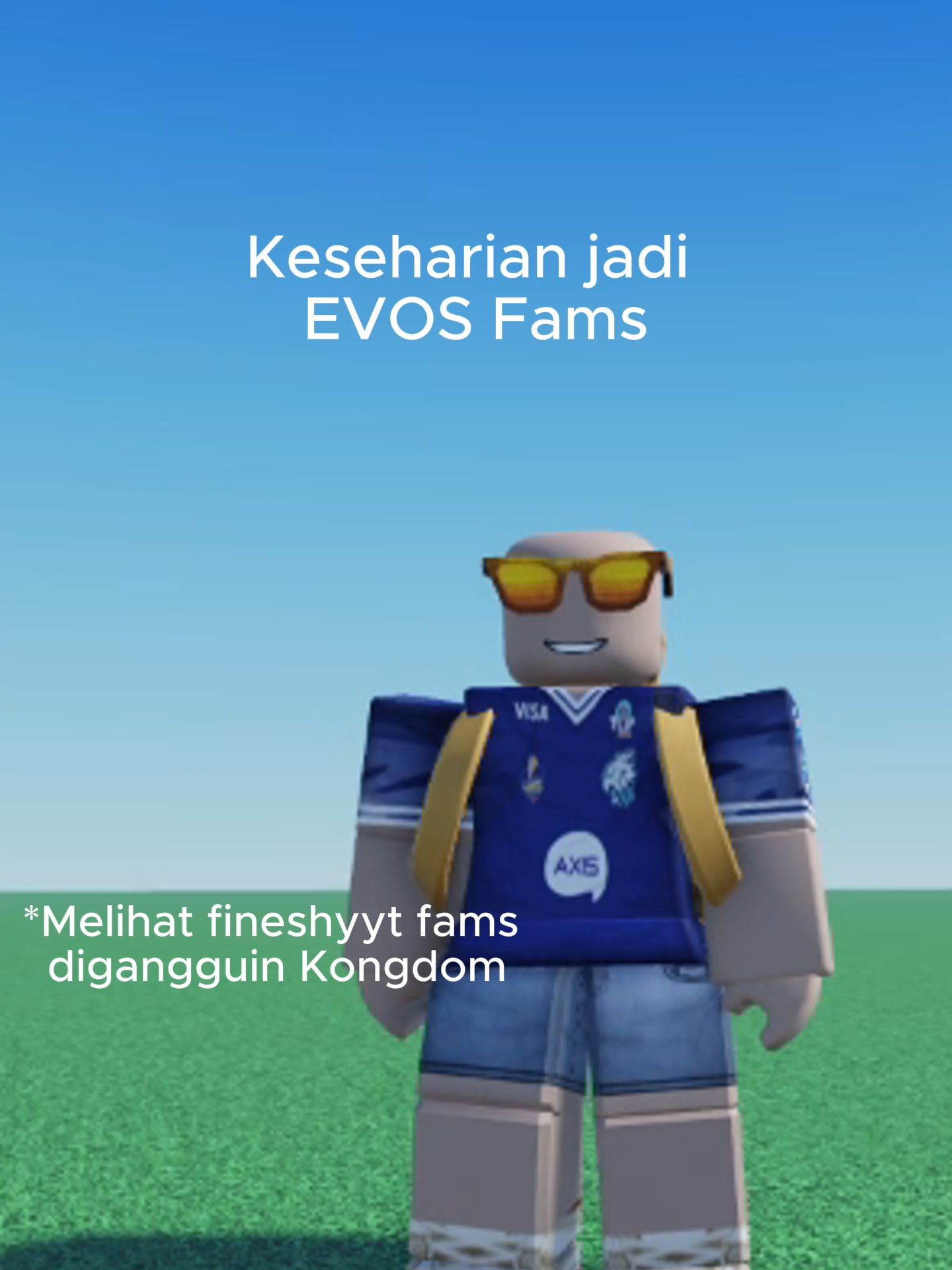 Saling Jaga🤝@evosesports  . Map : i wanna run away . #roblox #rosblox #iwannarunaway #evosesports #evosfams