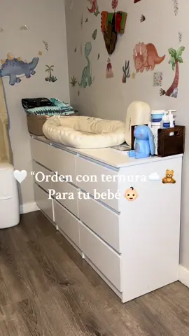 Organización y practicidad en un solo mueble 🤍 este dresser de 9 gavetas me cambió la vida como mamá 👶🏻✨”@Spaco Home  #OrganizaciónBebé #dresser #BabyRoom #TipsDeMamá #MueblesFuncionales