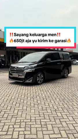 ‼️JUALAN VELLFIRE BEKAS‼️ Vellfire G 2.5l ATPM (facelift) Tahun 2019 Black on black KM 40.000 Tax 05-2026 . Open harga : 650jt nego . Untuk info lebih lanjut 0812 80 7070 77  Thank you men . #byasautogallery #vellfiregatpm #vellfireg2019 #jualvellfireg2019 #jualmobil   