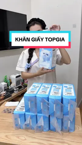 Combo 10 bịch khăn giấy #khangiaytopgia 