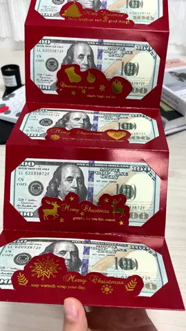 #cashenvelopes #christmasgift #cashstuffing #moneyclip #christmasmoney 