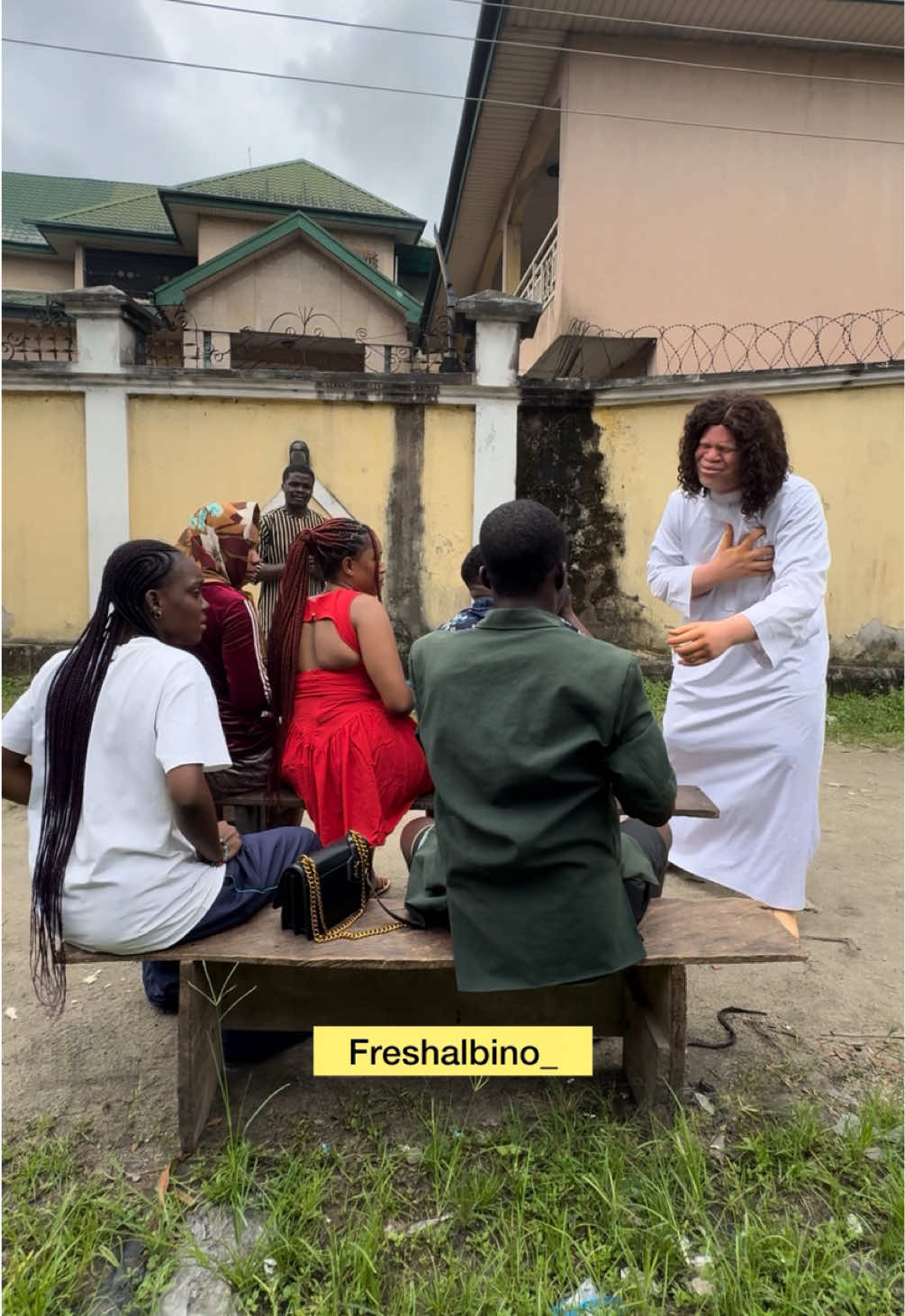 They want to finish the Holy communion 😂#fyp #freshalbino_ #freshalbino_1 