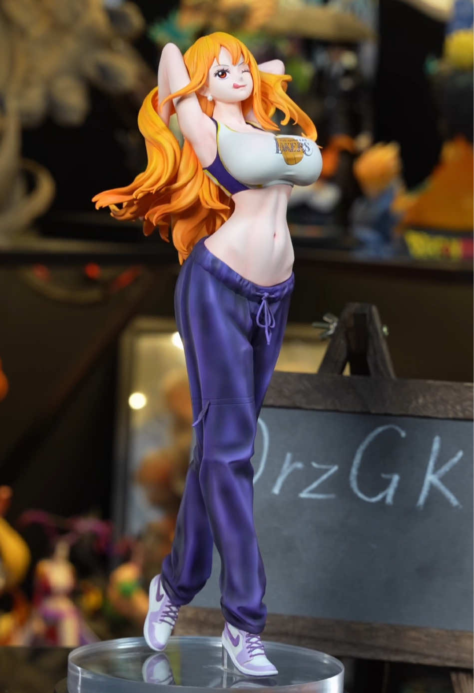 【Worldwide delivery】K9 Studio - One Piece Straw Hat Basketball Team 1/6 Nami Full-Body Statue🔥#onepiece #namionepiece #figure 