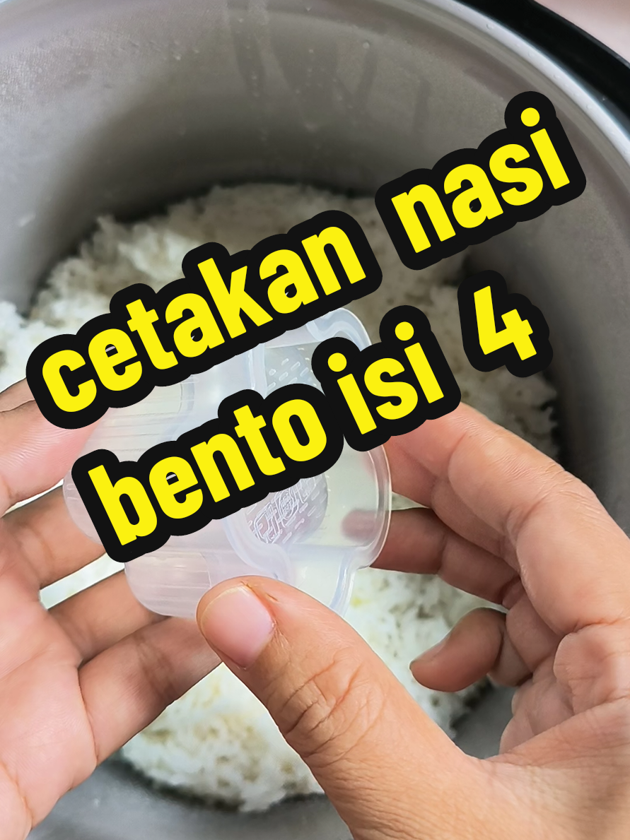 Membalas @nuranida38  anti lengket jadi gak nempel kalau untuk cetak nasi bentonya#cetakannasi #cetakannasibento #cetakanbento #olivebaking #vanessalemon 