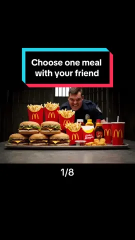 Share with your friend. Choose wisely… 🤔 #foodasmr #chooseone #challenge #aiasmr #deathrow 