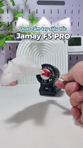199 cấp độ gió siêu mát sắm ngay 1 em nha các mom #jamay #jamayf5pro #quatcamtay #mevabe #xuhuong 