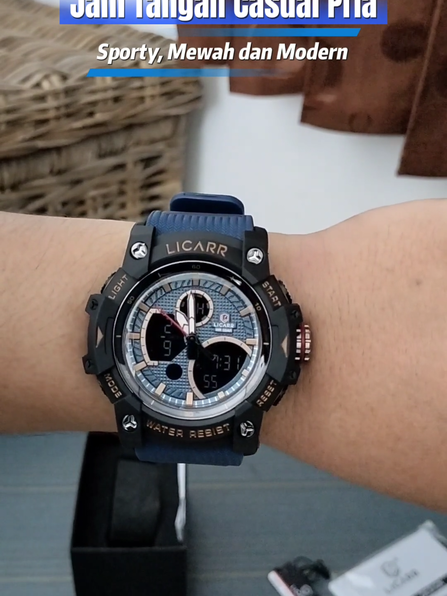 Jam Tangan Casual Pria dari LICARR ! #jamtanganpria #jamtanganmewah #fyp #viral #modalkontendoang 