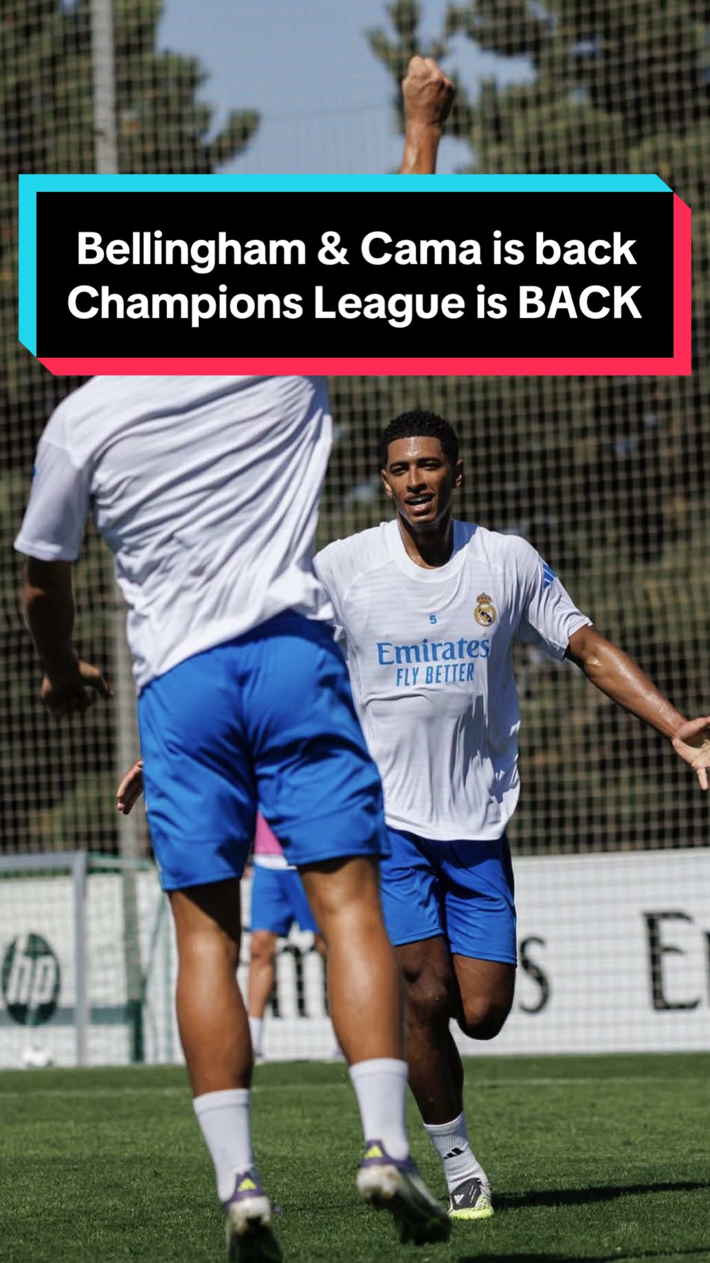 Real Madrid is Back Bellingham is back di UCL 👀 #realmadrid #madrid #bellingham #championsleague 