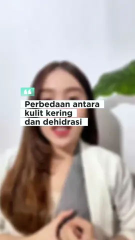 Kulit kering = kurang minyak. Kulit dehidrasi = kurang air. Sama-sama bikin gak nyaman, tapi penanganannya beda ✨ #fyp #myseries #myseriesskincare #skinbarrier #skincareroutine 