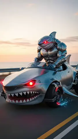 🔥🚗🦈 “SHARKBOT di Jalan Raya! Brainrot Level Dewa 😵‍💫✨” #tungtungtungsahur #anomali #brainrot #italianbrainrot #tralelotralala 