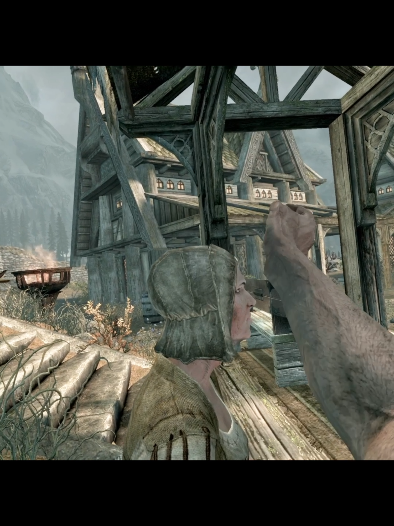 スカイリム名物『樽ババァ』#キシタク店長 #Skyrim #VR